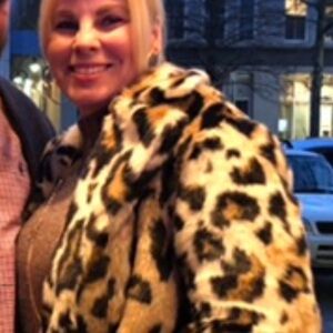 cupcakes & cashmere Leopard Print Teddy Jacket